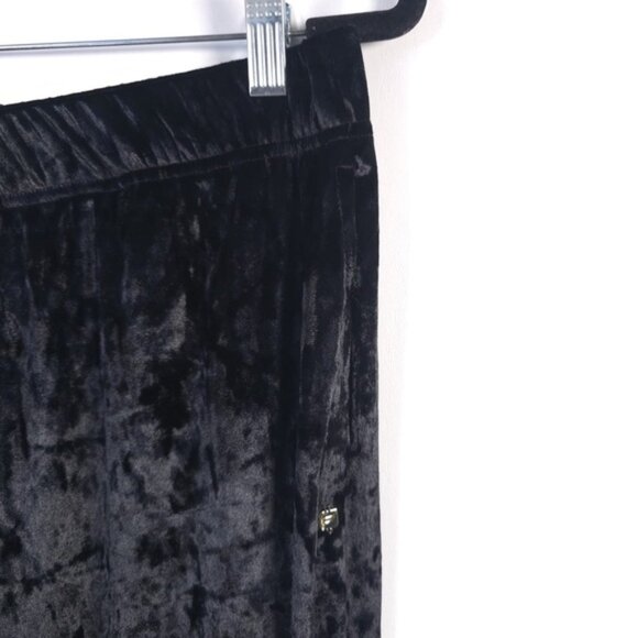 NWT Fabletics Go-To Crushed Velour Velvet Wide Leg Elastic Pull on Pants Tall LG - Picture 8 of 16